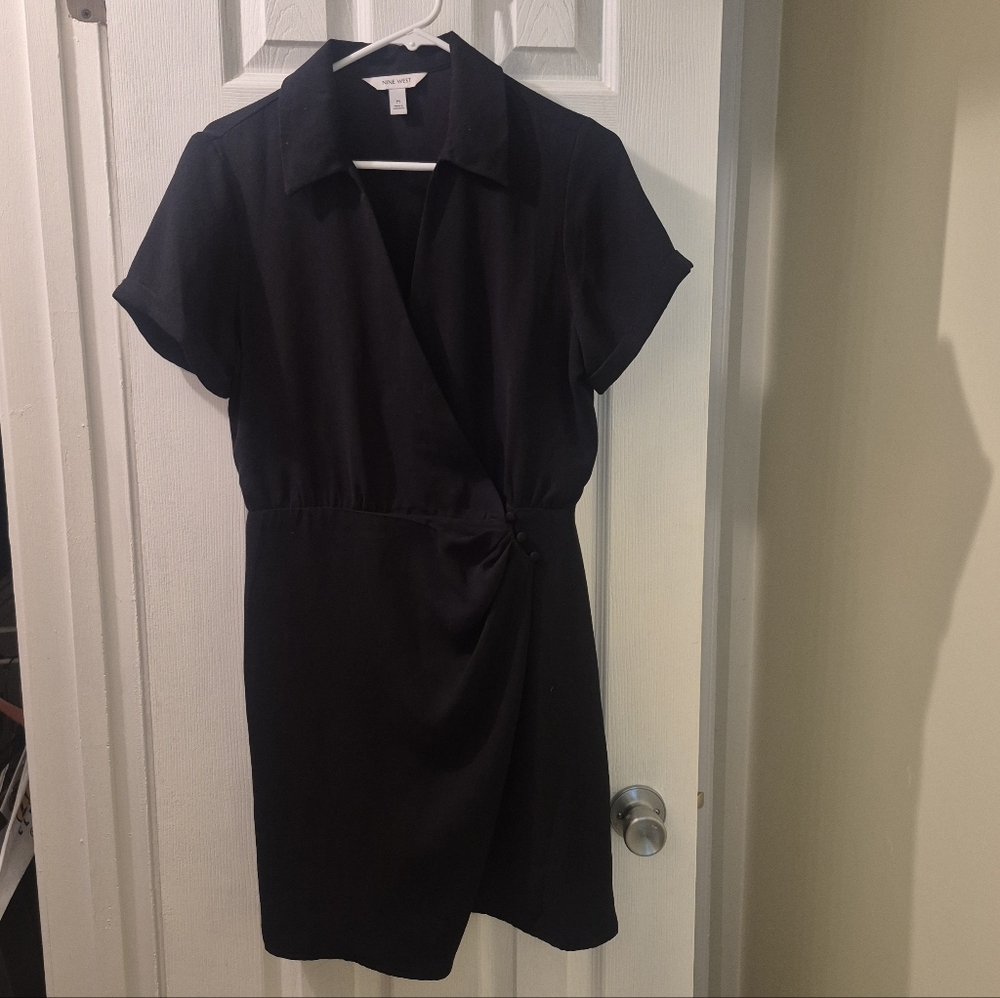 Nine West | Faux Wrap Dress